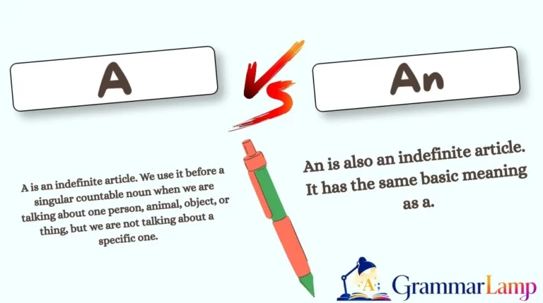 A or an