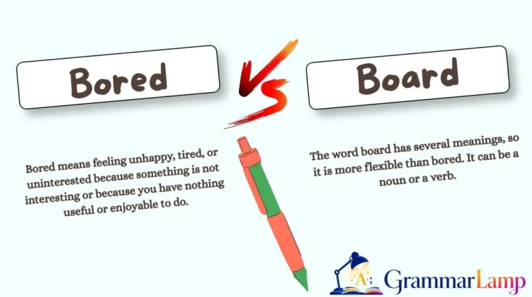 Bored vs Board