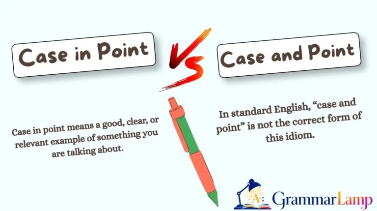 Case in Point vs Case and Point