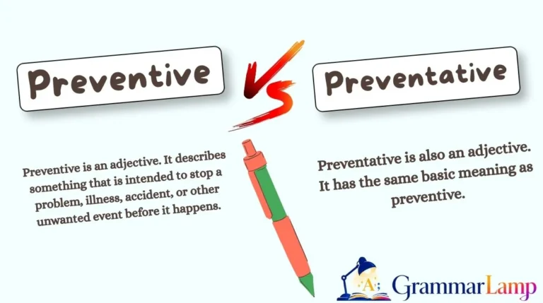 Preventive vs Preventative