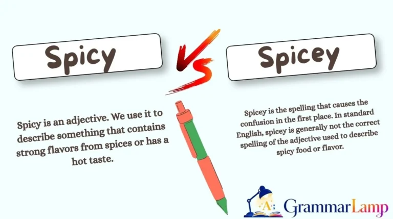 Spicy vs Spicey