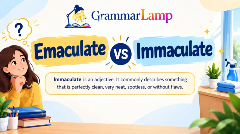 Emaculate vs Immaculate