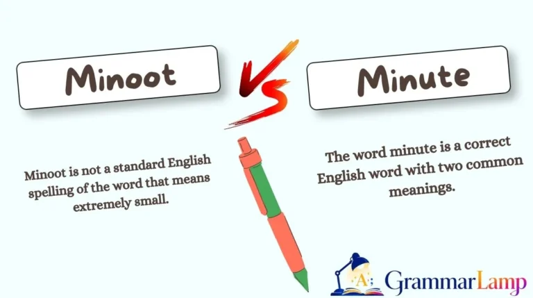 Minoot vs Minute