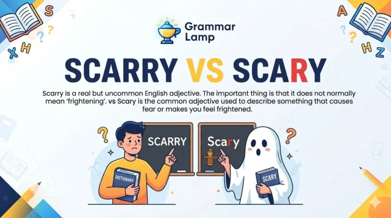 Scarry vs Scary